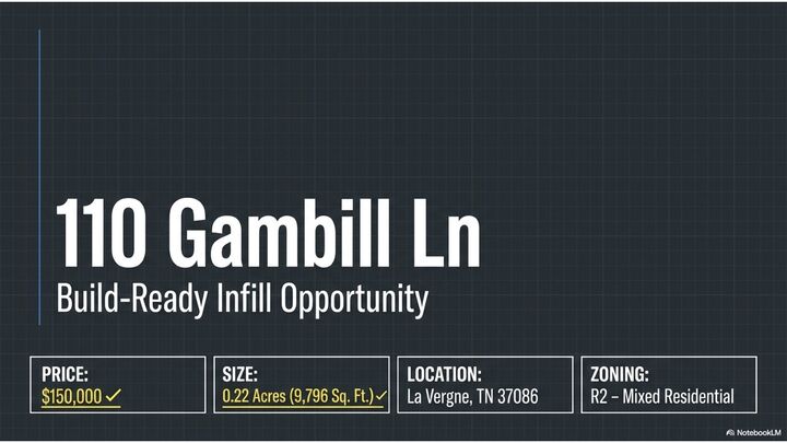 Property Photo: 110 Gambill Ln TN 37086