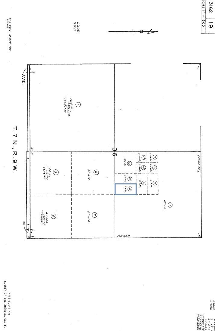 Property Photo: 0 Ave L8 CA 93535