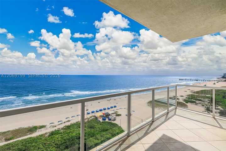 Property Photo:  704 N Ocean Blvd 1001  FL 33062 