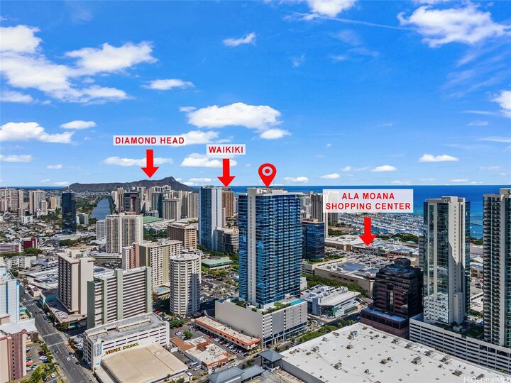 Property Photo:  629 Keeaumoku Street 2810  HI 96814 