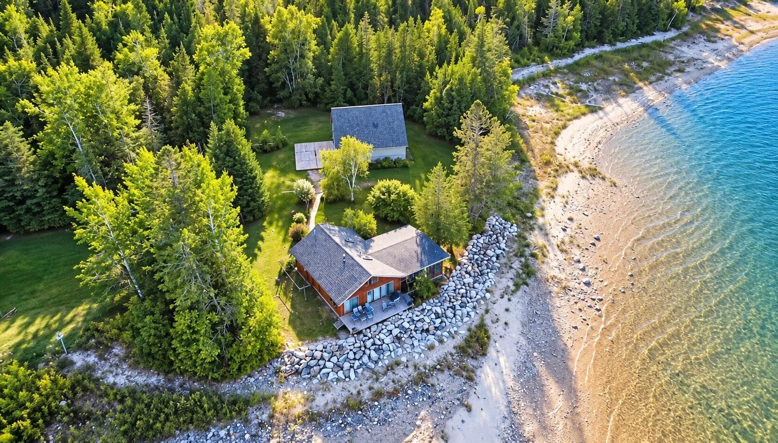 Property Photo: 173 Horseshoe Bay Road MI 49781