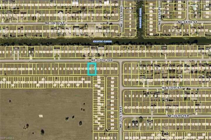 Property Photo: 2032 NE 17th Ter FL 33909