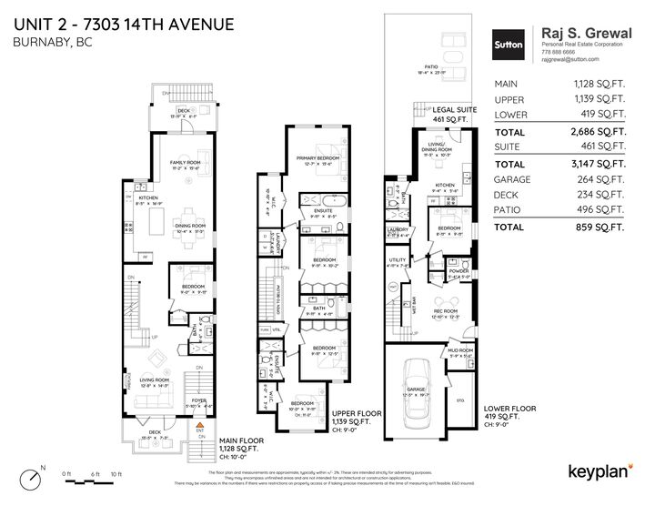 Property Photo: 7303 14th Avenue 2 BC V3N 1Z5