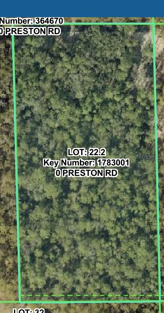 Property Photo:  N Preston Road Road  FL 34601 