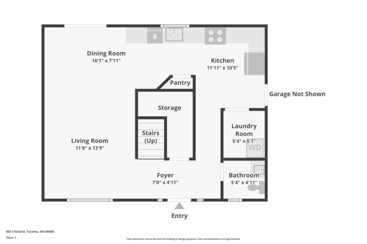 Property Photo: 865 S 52nd Street WA 98408