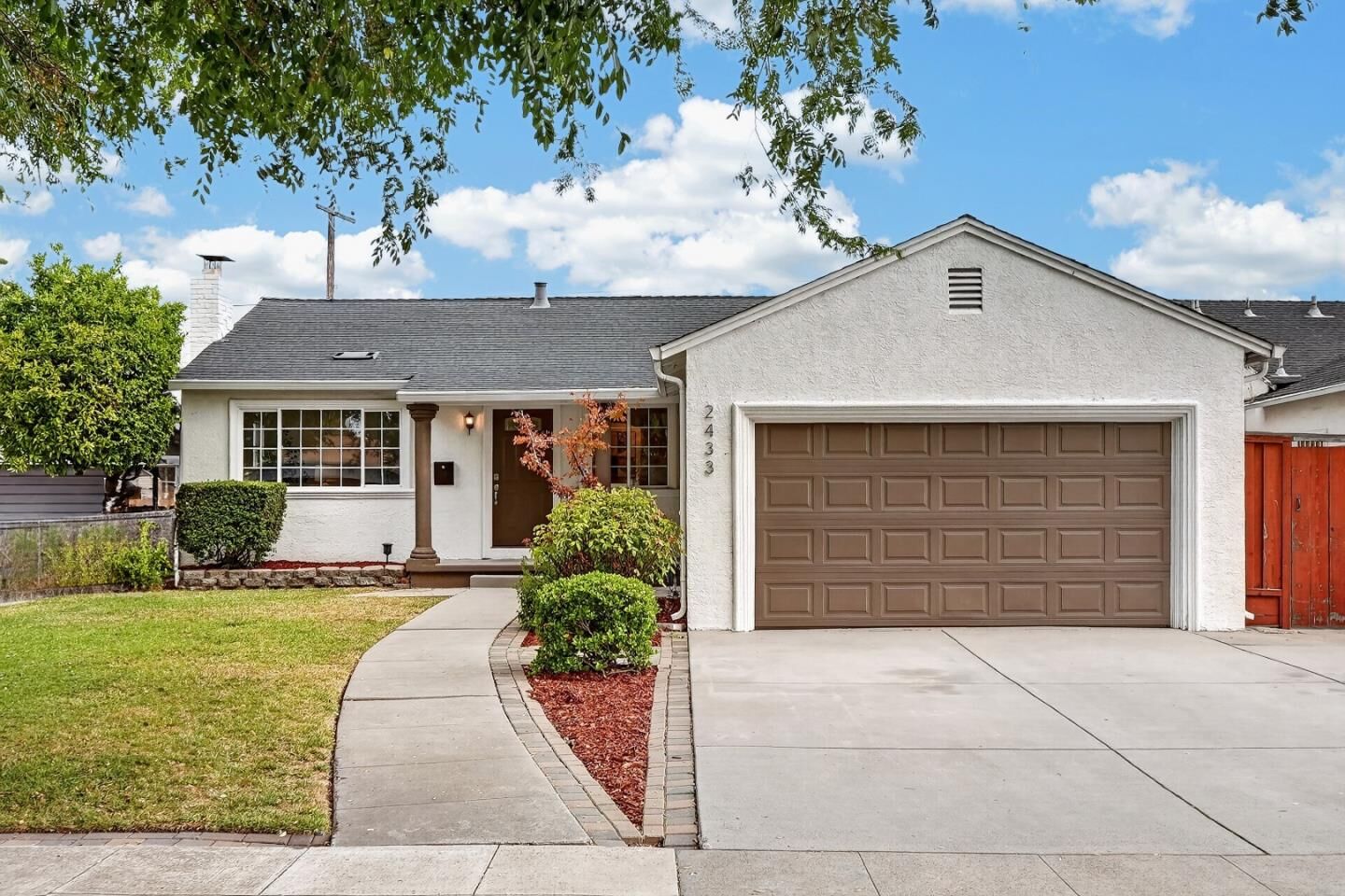 Property Photo:  2433 Homewood Drive  CA 95128 