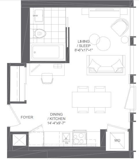 Property Photo:  121 St Patrick Street 417  ON M5T 3C1 