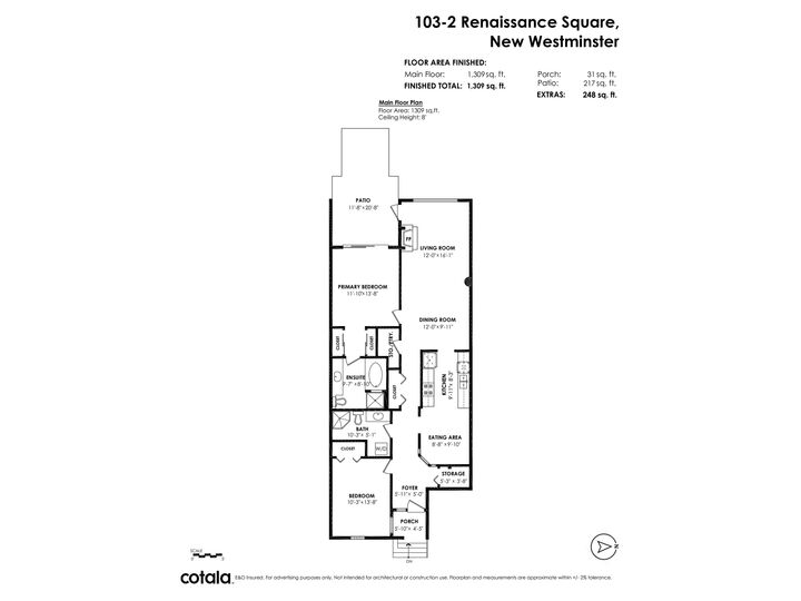Photo de la propriété:  2 Renaissance Square 103  BC V3M 6K3 