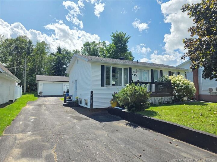 Property Photo:  205 Francine  NB E8K 1N7 