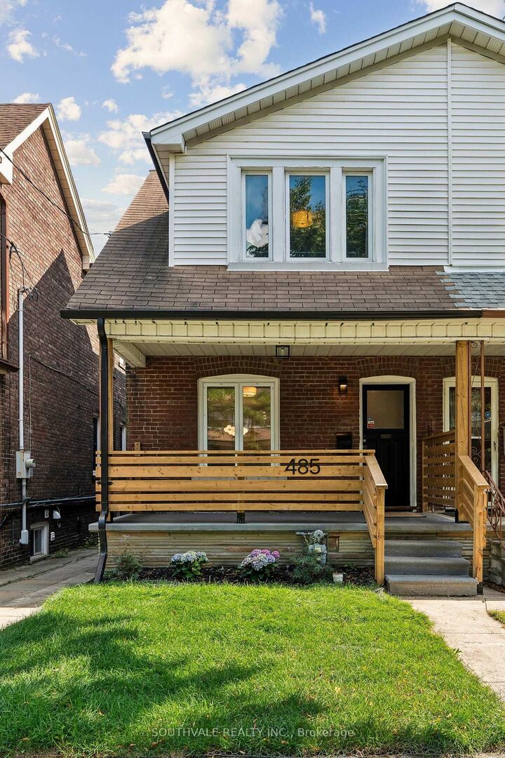 Property Photo: 485 Strathmore Boulevard ON M4C 1N8
