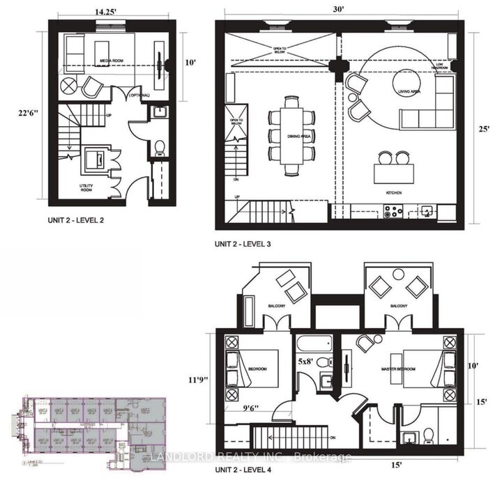 Property Photo: 175 Jones Avenue 2 ON M4M 3A2