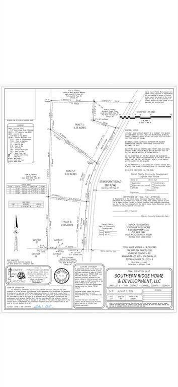 Property Photo:  0 Tract 1 Star Point Road  GA 30170 