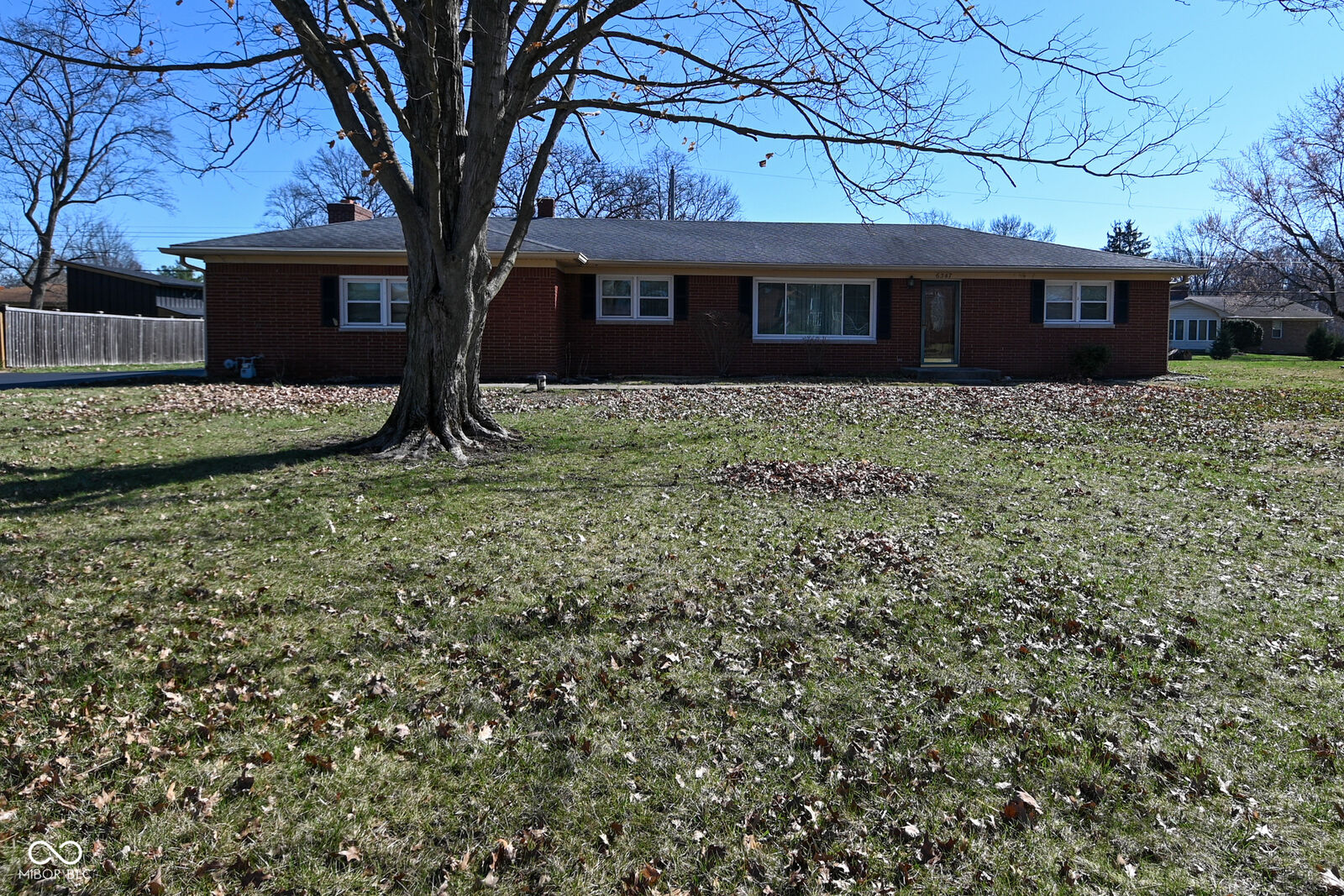 Property Photo: 6347 Breamore Road IN 46220