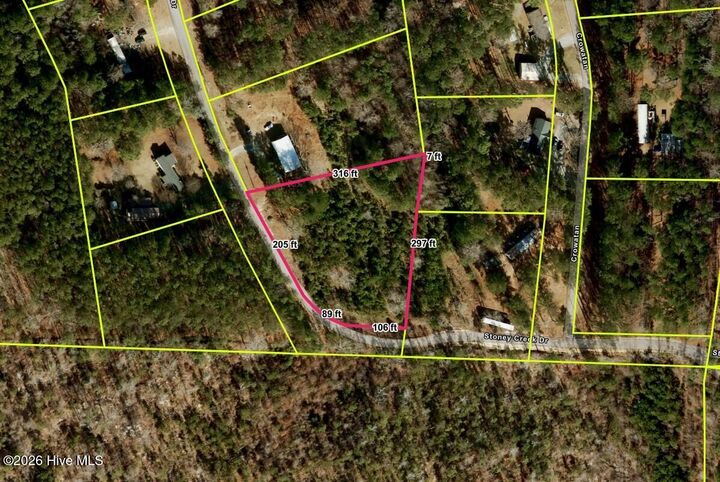Property Photo:  1.42 Acres Stoney Creek Drive  NC 28327 