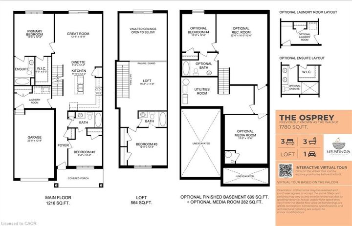Property Photo:  66 Robins Place  ON N3Y 0E3 