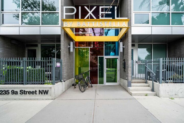 Property Photo:  235 9A Street NW 411  AB T2N 4H7 