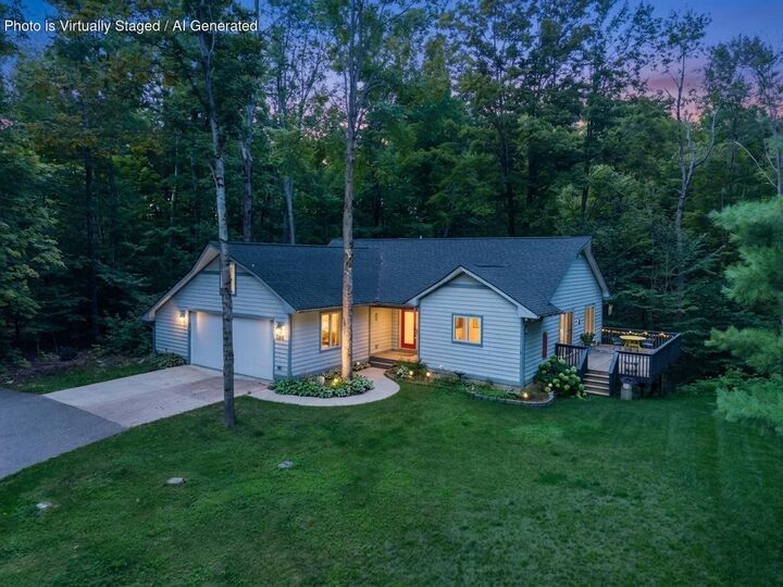 Property Photo:  8308 Ridgeway Road  MI 49770 