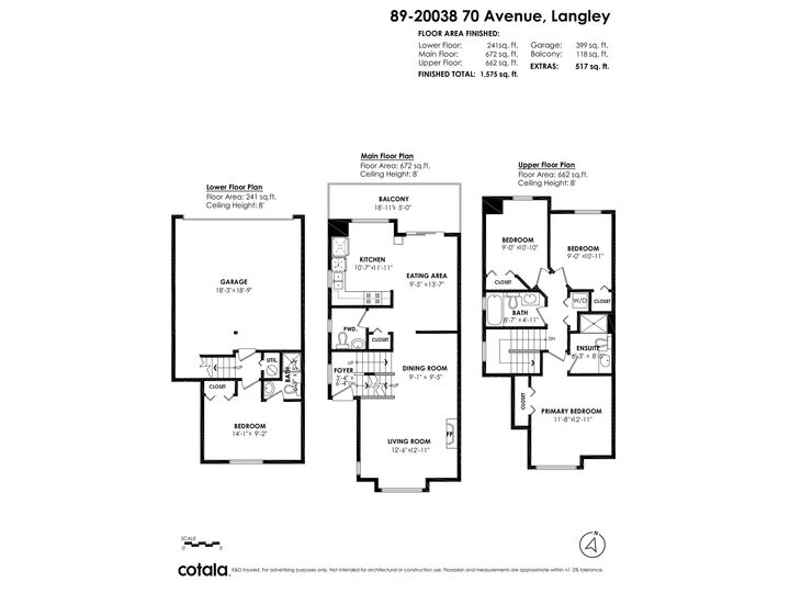 Property Photo: 20038 70 Avenue 89 BC V2Y 0B4