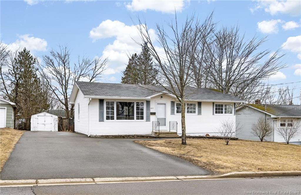 Property Photo:  217 Canterbury Avenue  NB E1B 2R6 