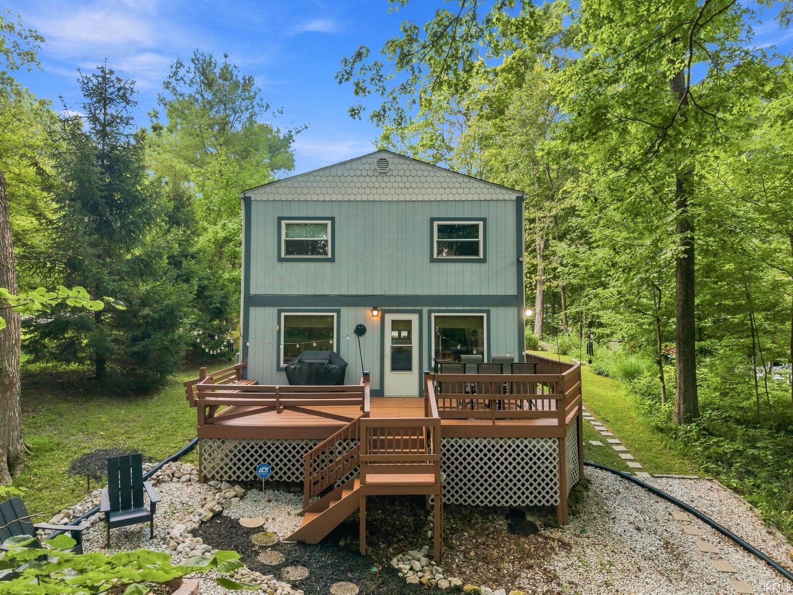 Property Photo:  8031 Center Lake Road  IN 46164 
