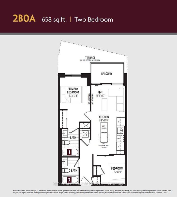 Property Photo:  1415 Dundas Street E 705  ON L6H 8A3 