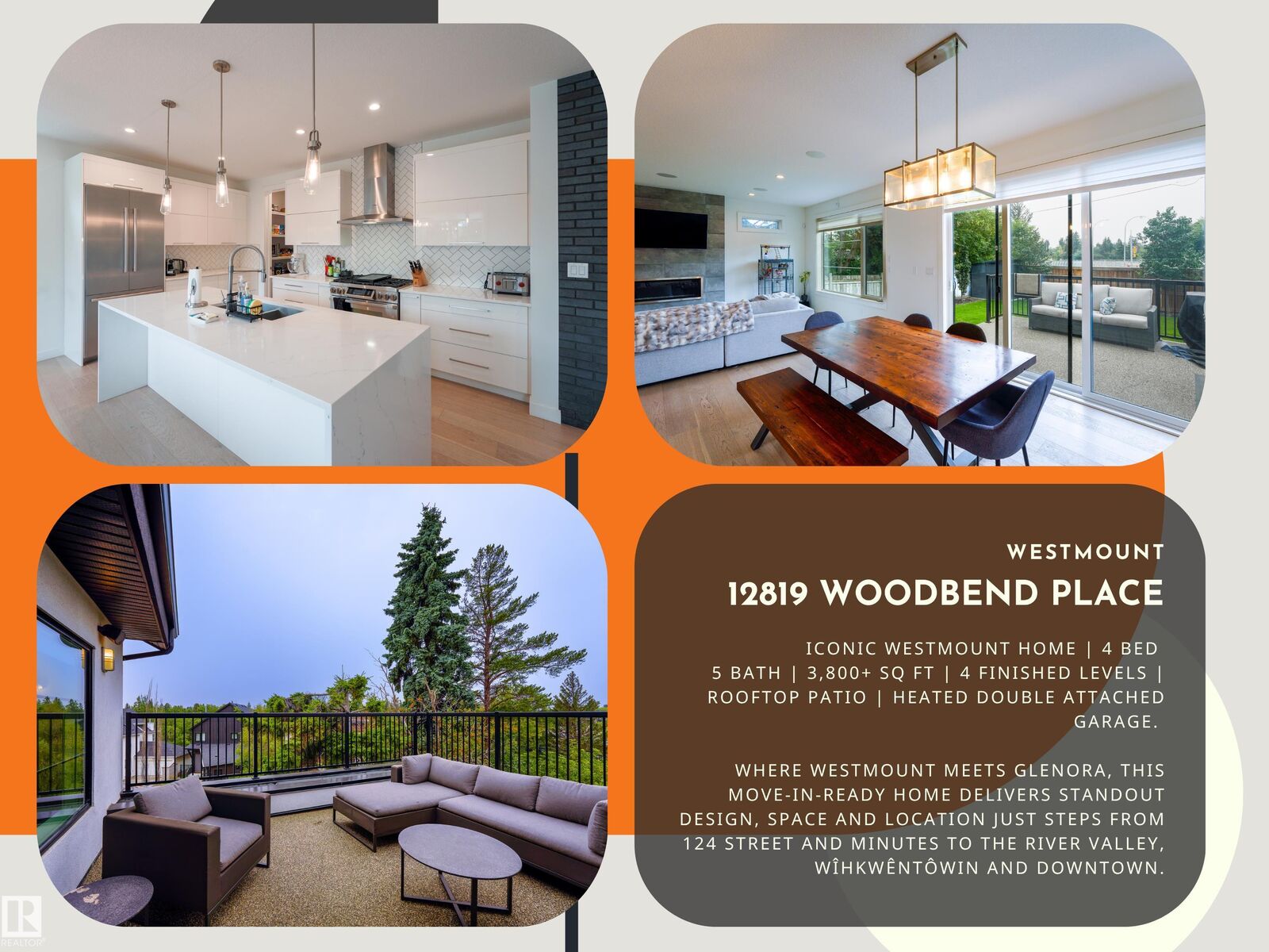 Property Photo:  12819 Woodbend Place NW  AB T5N 3V3 