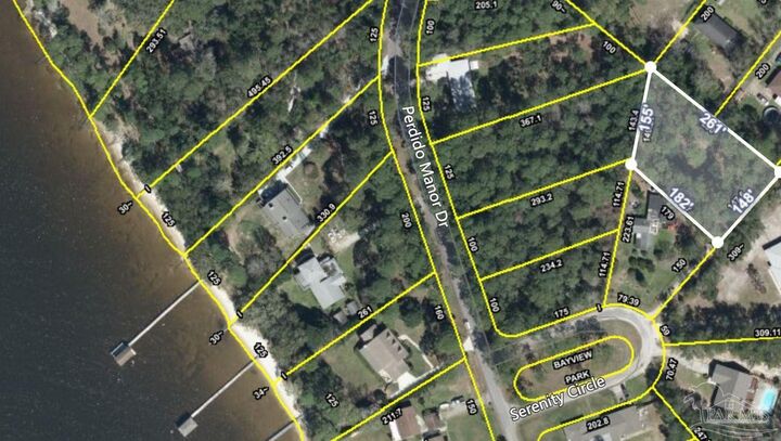 Property Photo:  3400 Serenity Cir  FL 32506 