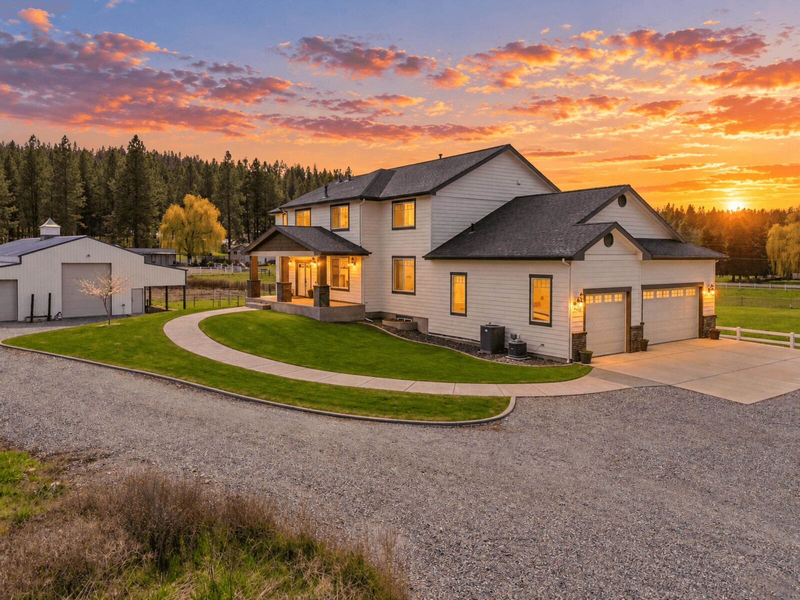 Property Photo:  4127 S Sullivan Rd  WA 99037 