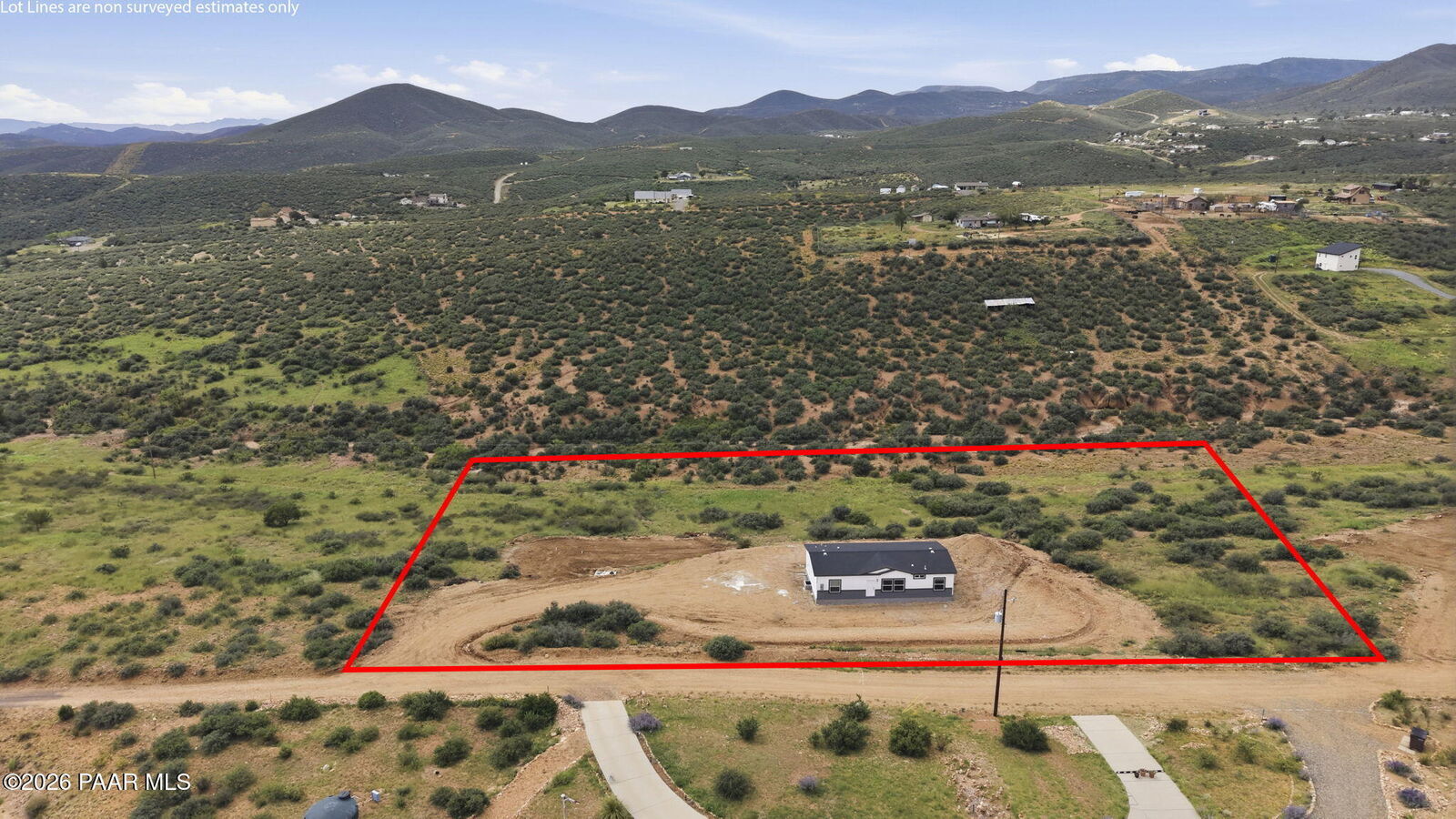 Property Photo: 10355 E Powerline Road AZ 86327
