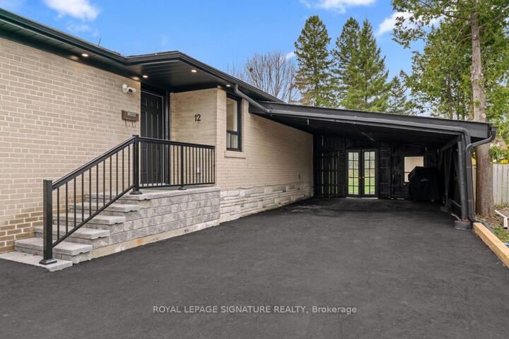 Property Photo:  12 Davidson Road Bsmt  ON L4G 2B1 
