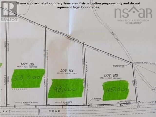Property Photo:  Lot H4 Lake Road  NS B0K 1V0 