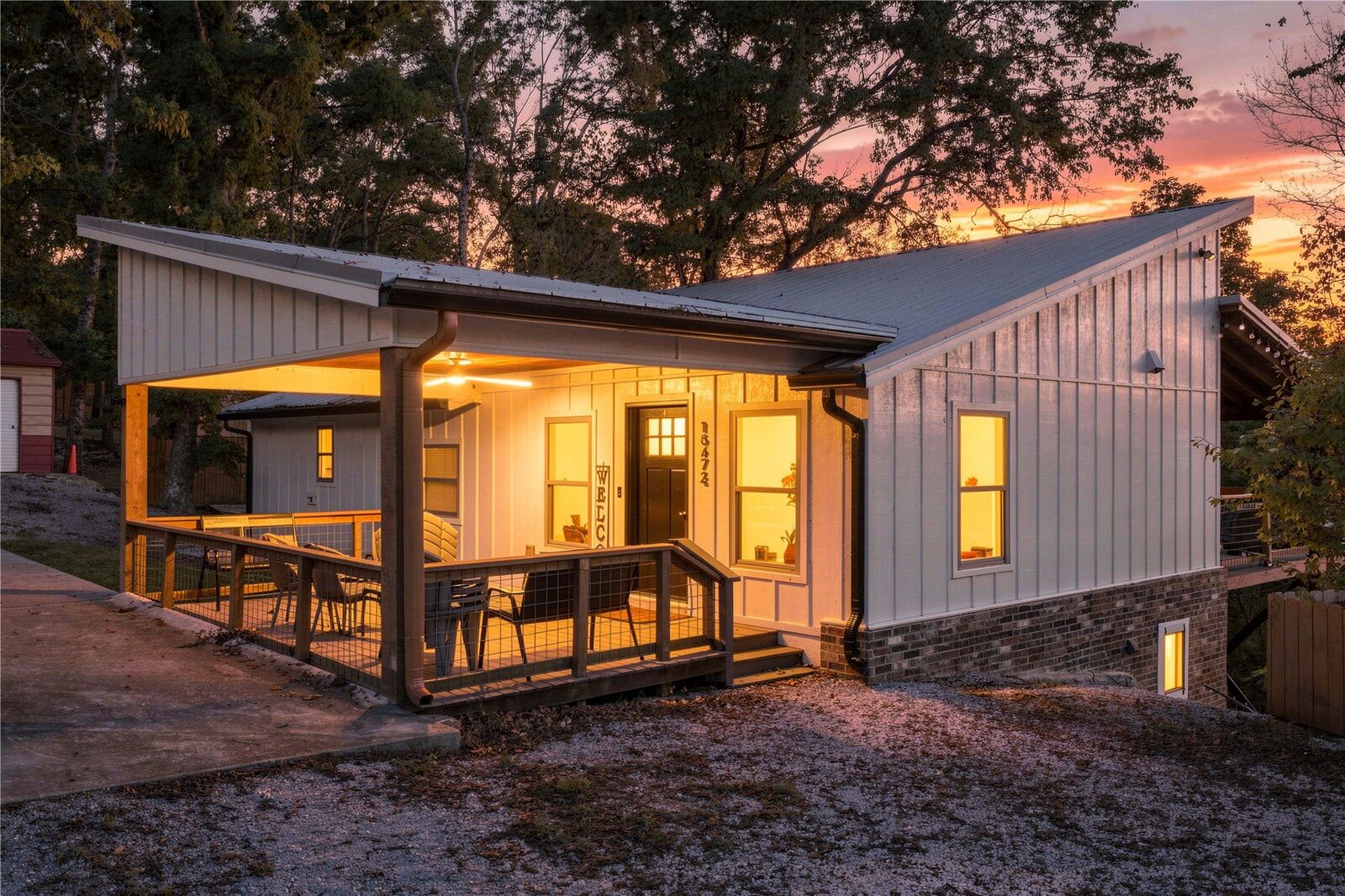Property Photo: 18472 W White Raven Road OK 74451