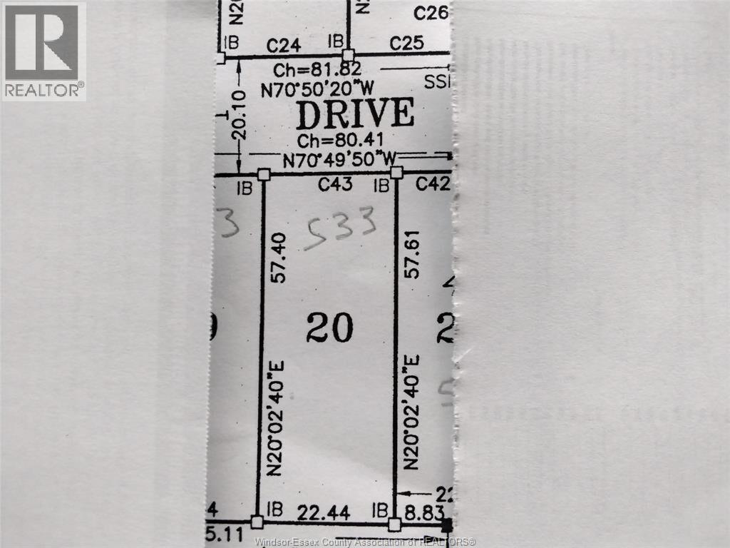 Property Photo:  V/L Pallies Lot 20  ON N9J 0E7 