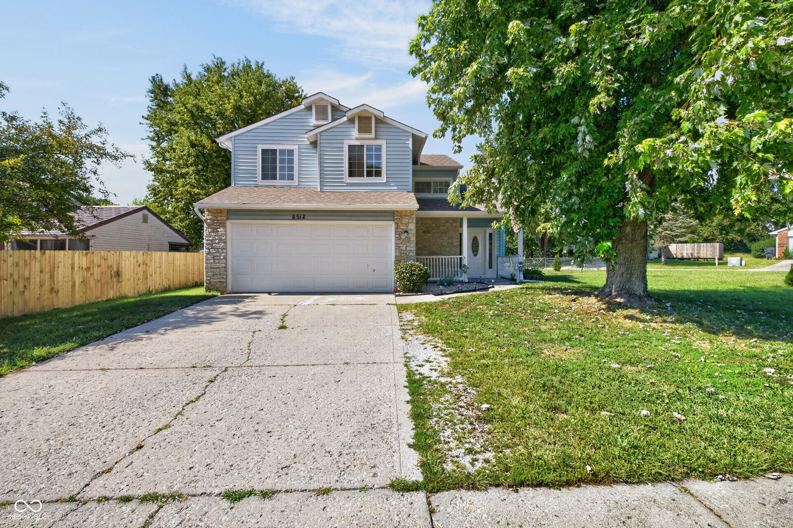 Property Photo:  8512 Green Valley Drive  IN 46217 