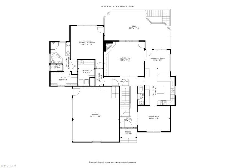 Property Photo:  246 Broadmoor Drive  NC 27006 