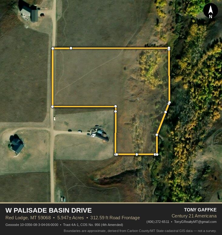 Property Photo: Tbd W Palisade Basin Dr Drive MT 59068