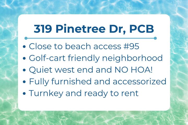 Property Photo: 319 Pinetree Drive FL 32408