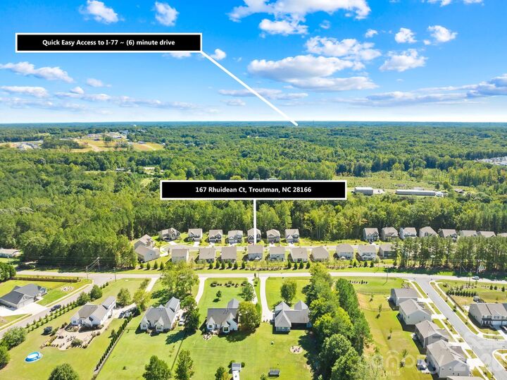 Property Photo:  167 Rhuidean Court  NC 28166 