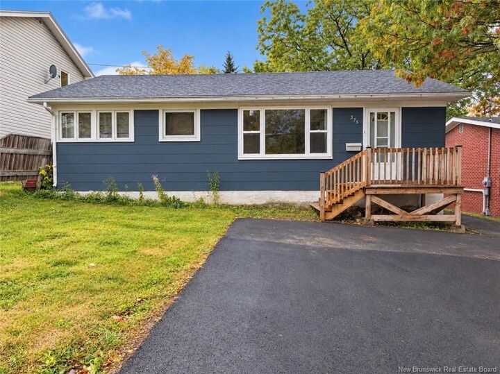 Property Photo:  375 St Anne  NB E2A 2N3 