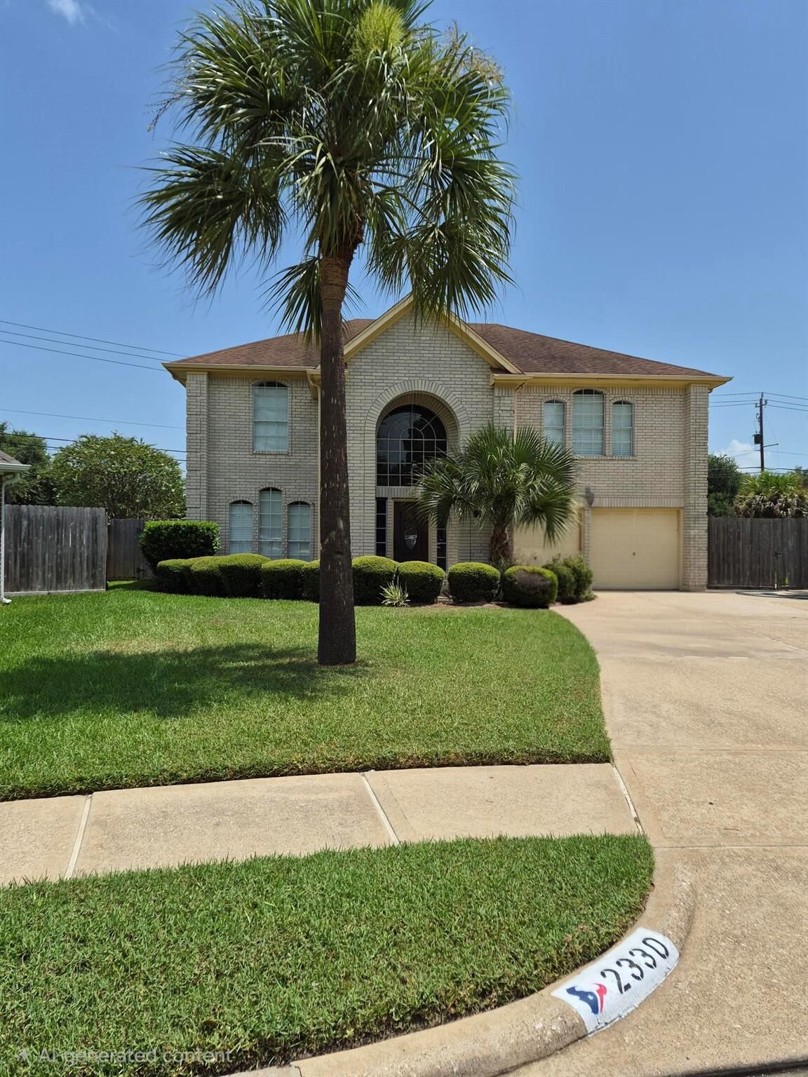 Property Photo: 2330 Lord Nelson Drive TX 77586