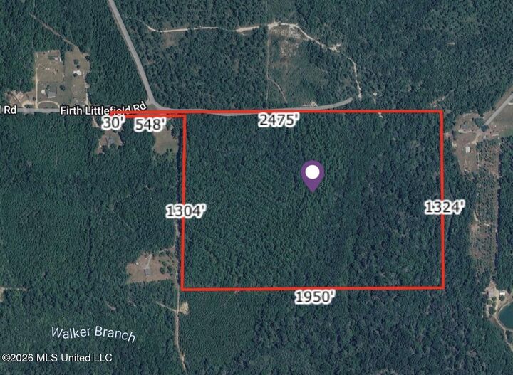 Property Photo:  60 Acres Firth Littlefield Road  MS 39452 