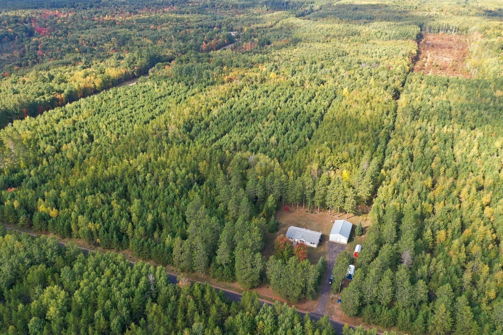 Property Photo:  8924 Black Brook Road  WI 54893 