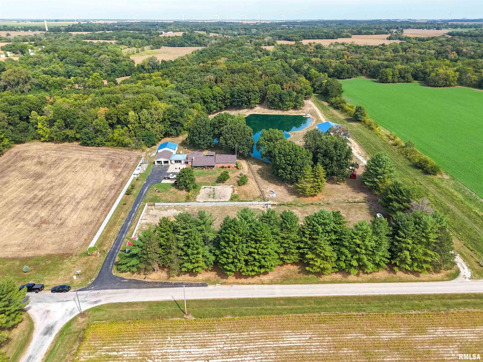 Property Photo:  10602 Blooming Grove Road  IL 62674 