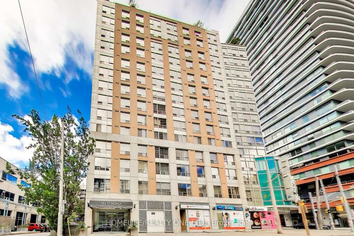 Property Photo: 152 St Patrick Street 1105 ON M5T 3J9