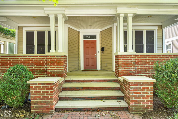 Property Photo: 2411 N Talbott Street IN 46205