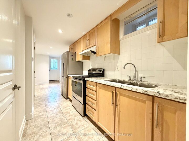 Property Photo:  136 Campbell Avenue Lower  ON M6P 3V2 