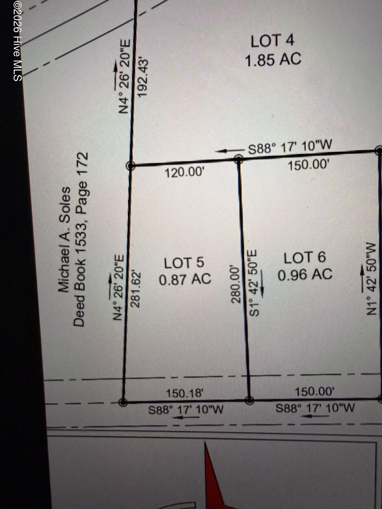 Property Photo: Lot 5 Tbd Gibson Road NC 28352
