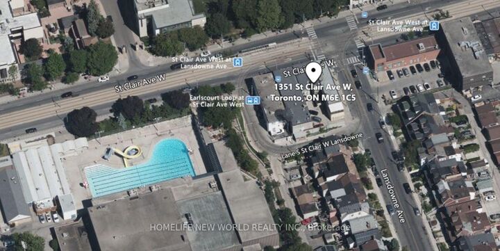 Property Photo:  1353 St Clair Avenue W 2nd Fl  ON M6E 1C5 