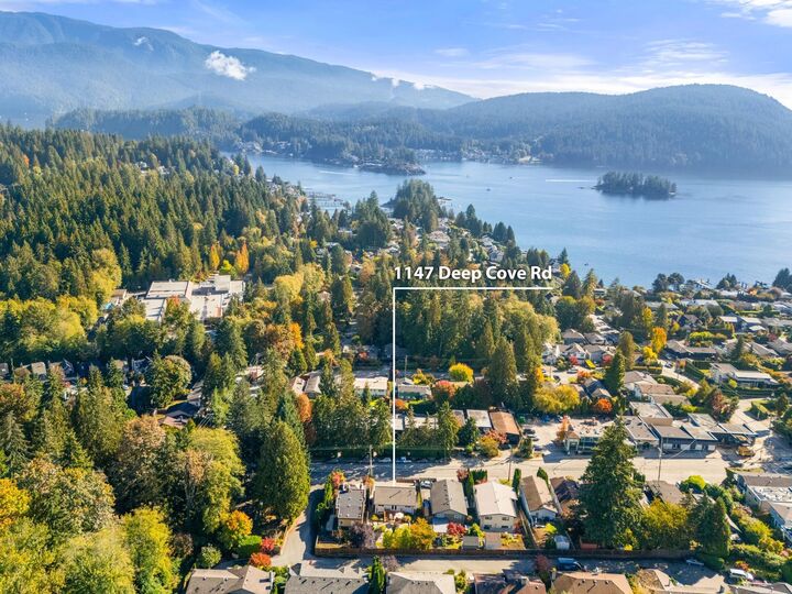 Property Photo:  1147 Deep Cove Road  BC V7G 1S4 