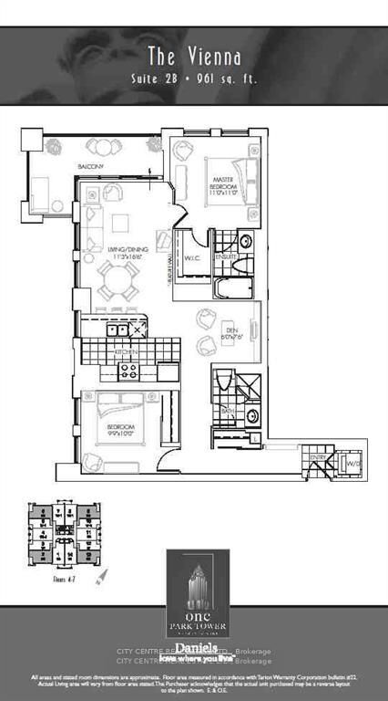 Property Photo:  388 Prince Of Wales Drive 709  ON L5B 0A1 